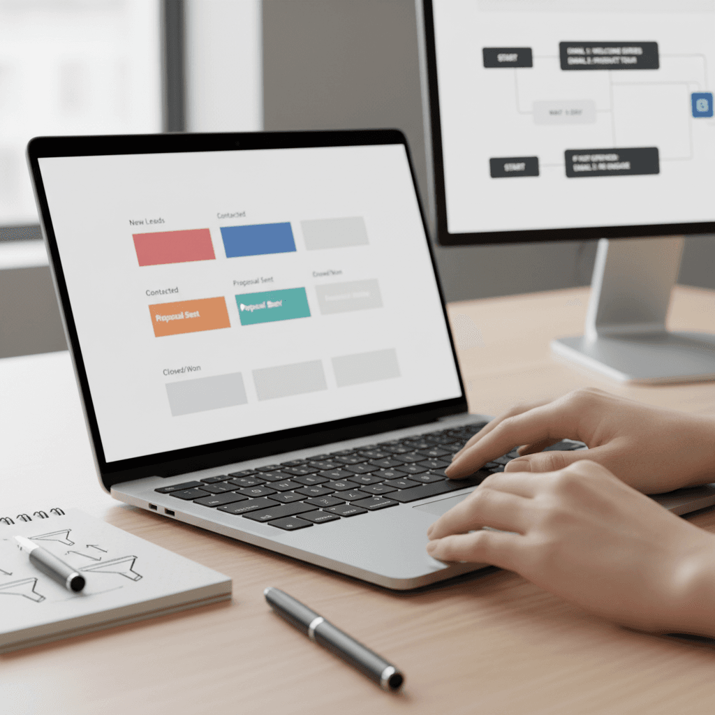 Email marketing automation flow diagram