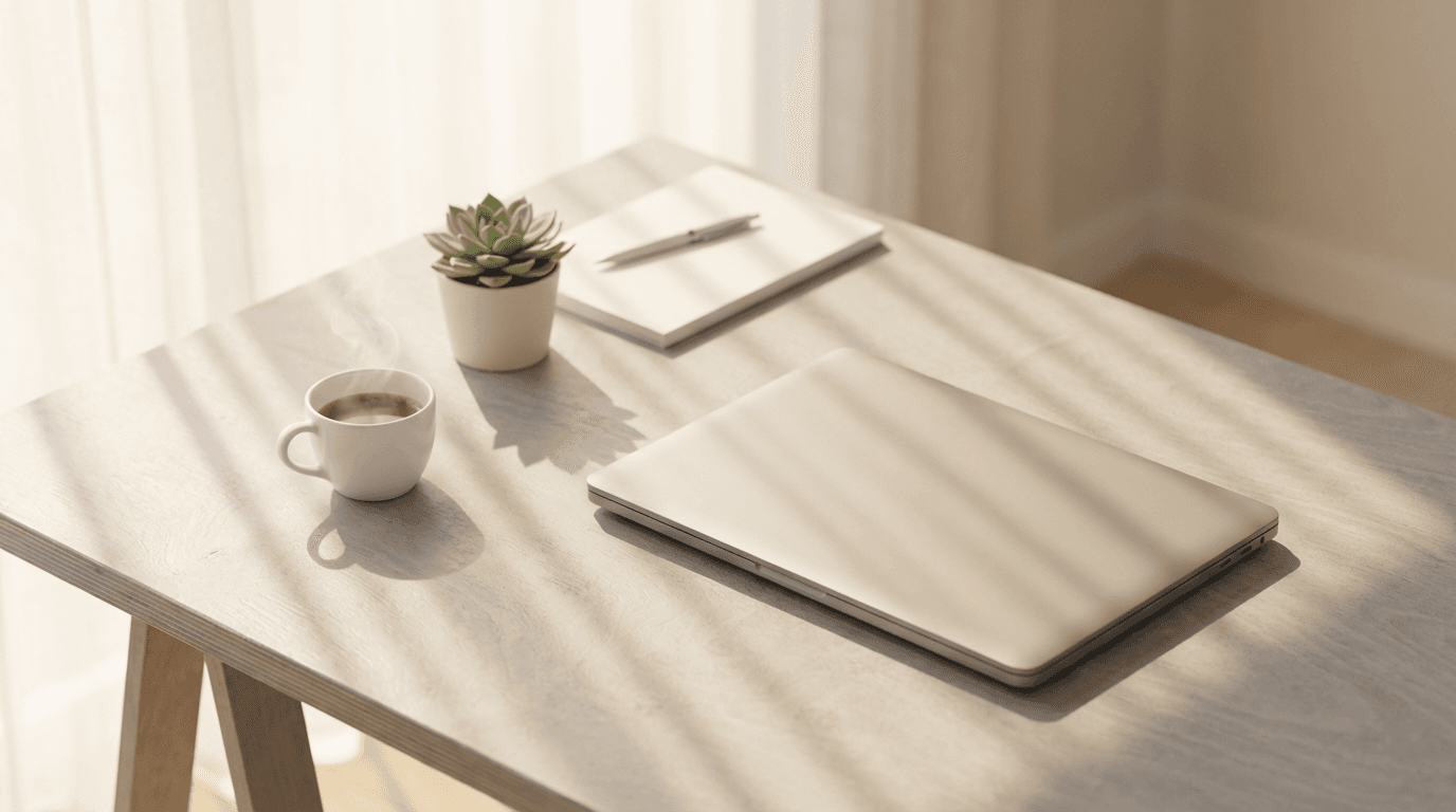 SEO audit report on laptop